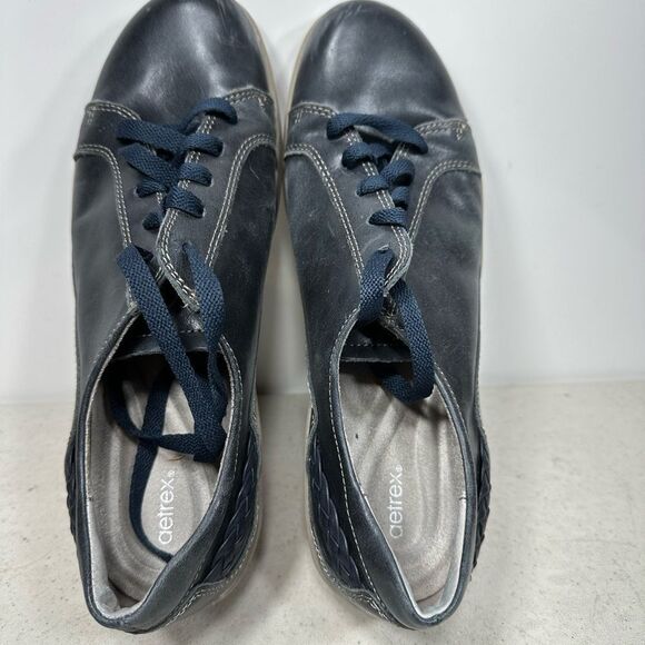 Aetrex Dana Walking Oxfords Womens Size 10 Orthotic  Leather Lace Up - Picture 6 of 7